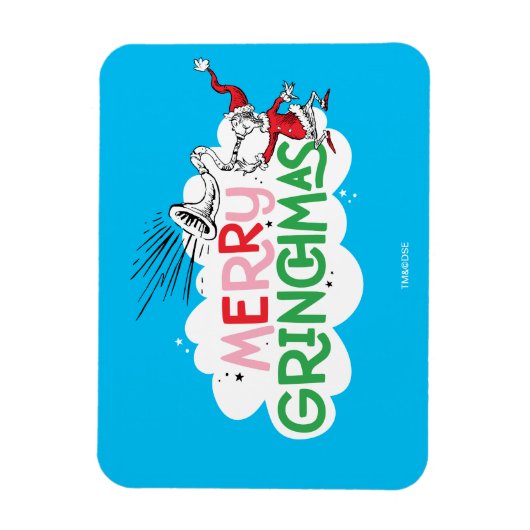 Merry Grinchmas Mister Grinch Magneet (Verticaal)