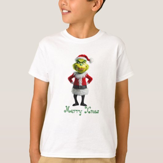 Merry Grinchmas T-shirt (Voorkant)