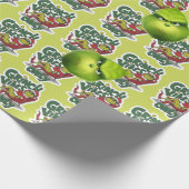 Merry Grinchmas Wrapping Paper | Funny Christmas  Cadeaupapier (Hoek)