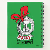 Merry Grinchmas Wreath The Grinch Notitieboek (Achterkant)