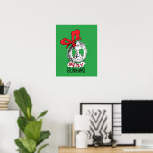 Merry Grinchmas Wreath The Grinch Poster (Thuiskantoor)