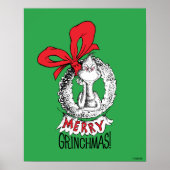 Merry Grinchmas Wreath The Grinch Poster (Voorkant)