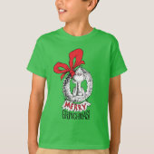 Merry Grinchmas Wreath The Grinch T-shirt (Voorkant)
