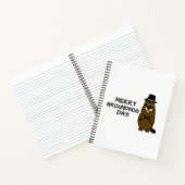 Merry Groundhog Day Notitieboek (Binnen)