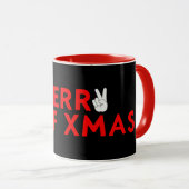 Merry Half Xmas - Grappige kerst in juli vakantie Mok (Voorkant rechts)
