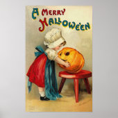 Merry Halloween Wishes Poster (Voorkant)