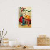 Merry Halloween Wishes Poster (Keuken)