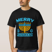 Merry Hanukkah T-shirt (Voorkant)