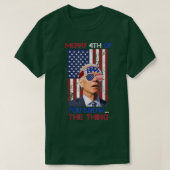 Merry Happy 4th van You Know T-shirt (Design voorkant)