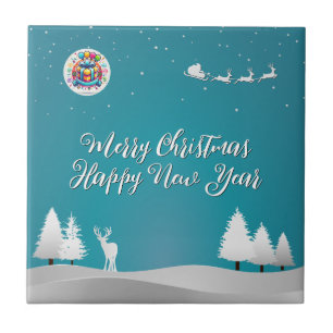 Merry Happy Tegeltje