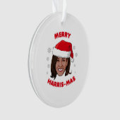 MERRY HARRIS-MAS ORNAMENT (voorkant)