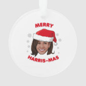 MERRY HARRIS-MAS ORNAMENT (achterkant)