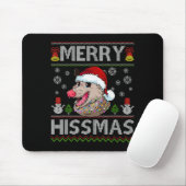 Merry Hissmas Ssum Christmas Ossum Lover Ugly Swea Muismat (Met muis)