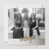 Merry Holiday Briefkaart (Voorkant)