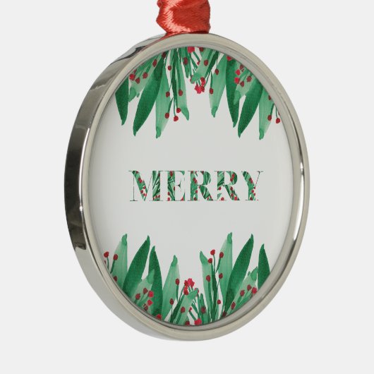 MERRY Holiday Ornament (Rechts)