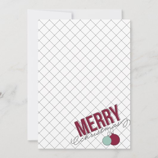 Merry Holiday Party Invitation Sjabloon Kaart (Achterkant)