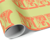Merry Holiday Wrapping Paper Cadeaupapier (Rol Hoek)