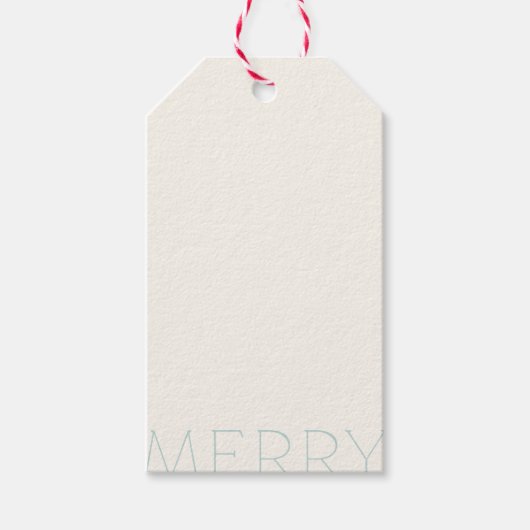 Merry Holly Days Cadeaulabel (Voorkant)