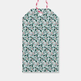 Merry Holly Days Cadeaulabel