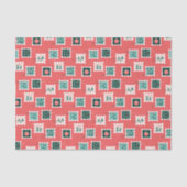 Merry Holly Days Stamps Tissue Paper Tissuepapier (Voorkant)