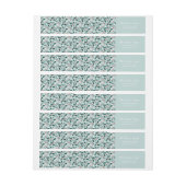Merry Holly Days Wrap Around Retouradreslabel (Vel)