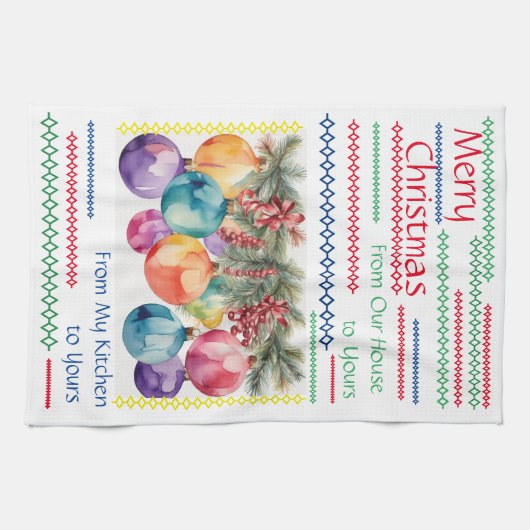 Merry Home Keukenhanddoek (Horizontaal)