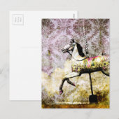 Merry Horse Briefkaart (Voorkant / Achterkant)