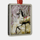 Merry Horse Metalen Ornament (Rechts)