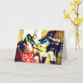 Merry Horses All Occasions Kaart (Gele Bloem)