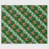 Merry Humpin Chrismtas Hump Day Camel Cadeaupapier (Vlak)