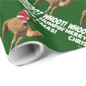 Merry Humpin Chrismtas Hump Day Camel Cadeaupapier (Rol Hoek)