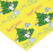 Merry Ice Cream-kerstcadeau, Penguin Tafelkleed (Gekanteld)