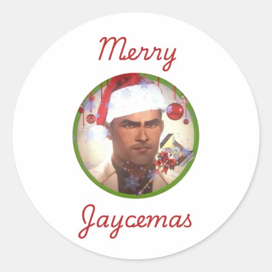 Merry Jaycemas Sticker (Voorkant)