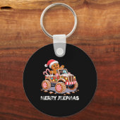 Merry Jeepmas Ugly Light Reindeer Christmas Long S Sleutelhanger (Voorkant)
