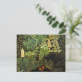Merry Jesters van Henri Rousseau Briefkaart (Staand voorkant)