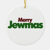 Merry Jewmas Keramisch Ornament (Voorkant)