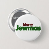 Merry Jewmas Ronde Button 5,7 Cm (Voorkant /achterkant)