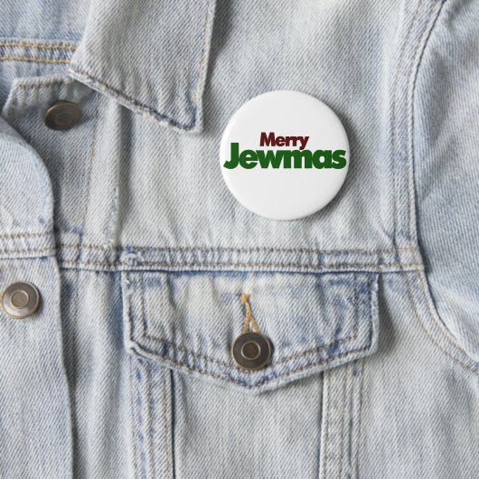 Merry Jewmas Ronde Button 5,7 Cm (In situ)