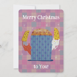 Merry Jolly Panettone! Feestdagenkaart