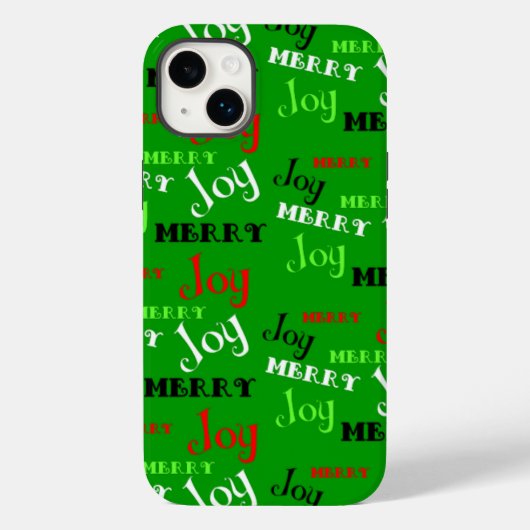 Merry Joy Case-Mate iPhone Case (Achterkant)