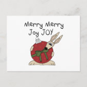 Merry Joy Joy Tshirts en geschenken Feestdagenkaart (Voorkant)