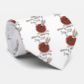 Merry Joy Joy Tshirts en geschenken Stropdas (Opgerold)