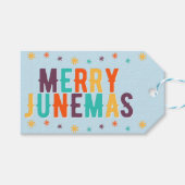 Merry Junemas Cadeaulabel (Voorkant (Horizontaal))