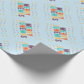 Merry Junemas Cadeaupapier (Hoek)