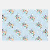 Merry Junemas Inpakpapier Vel (Voorkant)