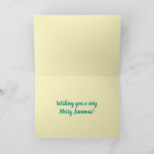 Merry Junemas Kaart (Binnen)