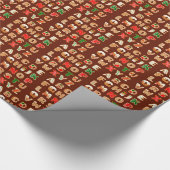 Merry kerkbrood cadeaupapier (Hoek)