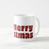 Merry kerkerst-decor koffiemok (Voorkant rechts)