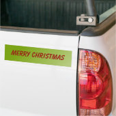 Merry kermas bumpersticker (Op Truck)
