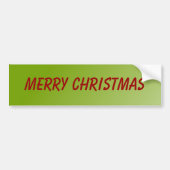 Merry kermas bumpersticker (Voorkant)